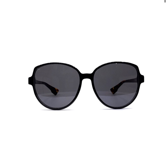 Dior Onde 2 Sunglasses Black Brown Tortoiseshell Excellent Italy with Case - Picture 3 of 15